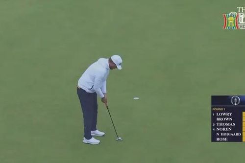 Diễn biến vòng 1 giải Golf The Open
