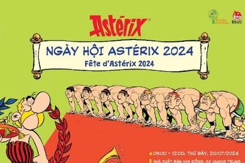 Bộ truyện tranh 'Astérix' nổi tiếng thế giới ra mắt tập mới đón Olympic Paris