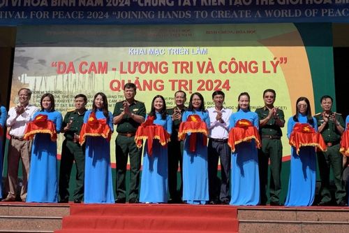 Triển lãm 'Da cam - Lương tri và công lý'