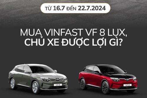 Loạt đặc quyền 'thăng hạng đẳng cấp' cho chủ xe VF 8 Lux
