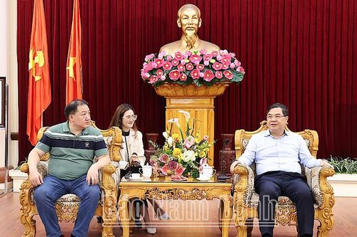 Tập đoàn Trung Nam, Hồng Kông (Trung Quốc) chọn Nam Định để đầu tư