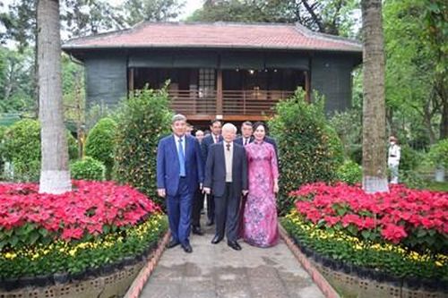 Dấu ấn của Tổng Bí thư Nguyễn Phú Trọng ở Khu di tích Chủ tịch Hồ Chí Minh tại Phủ Chủ tịch