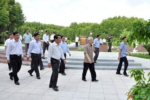 Cà Mau: Người dân tưởng nhớ Tổng Bí thư Nguyễn Phú Trọng