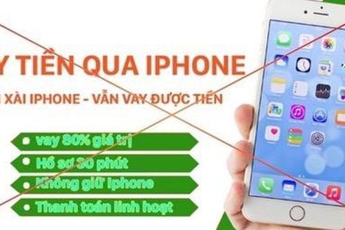 Nhiều người sập bẫy vay tiền qua iCloud