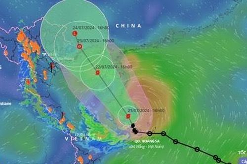 Công điện của Ban Chỉ huy PCTT và TKCN tỉnh về việc tập trung ứng phó bão số 2 và mưa lũ