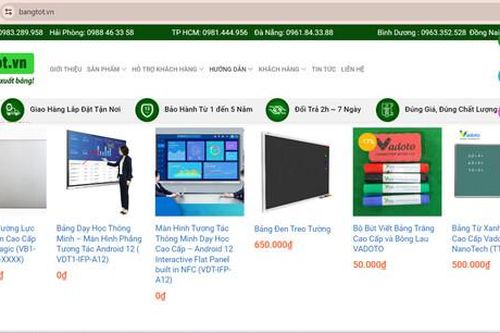 Hưng Yên: Xử phạt Công ty Vadoto 30 triệu đồng vì không thông báo về website bán hàng