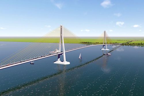 Điều chỉnh thời gian hoàn thành cầu Đại Ngãi trên Quốc lộ 60 đến năm 2027