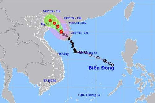 Bão mạnh lên cấp 10, giật cấp 13 cách đảo Bạch Long Vĩ khoảng 120km