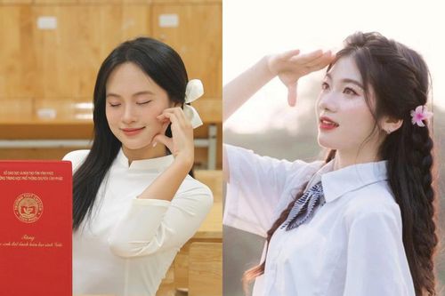 Loạt nữ sinh thành tích cao kỳ thi THPT 2024: Vừa xinh, vừa giỏi!