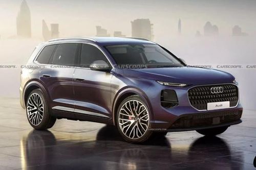 Audi Q7 2026 lột xác thiết kế, thêm động cơ hybrid 'đấu' BMW X5