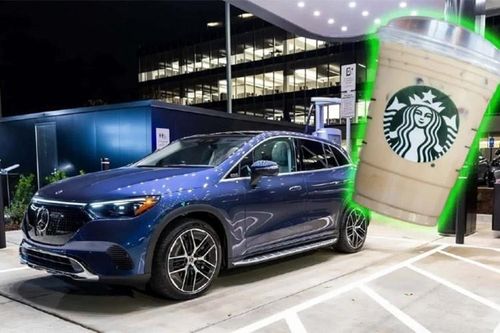 Mercedes-Benz 'bắt tay' Starbucks tạo ra mạng lưới sạc nhanh ôtô điện