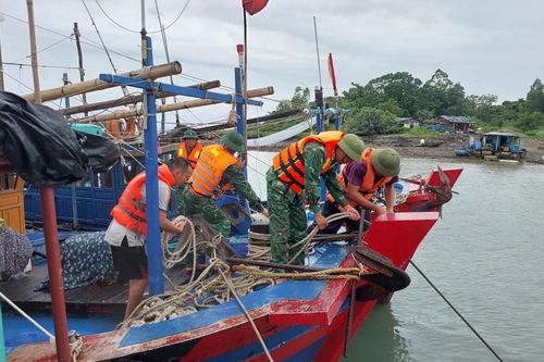 BĐBP Quảng Ninh quyết liệt triển khai các biện pháp ứng phó với bão số 2