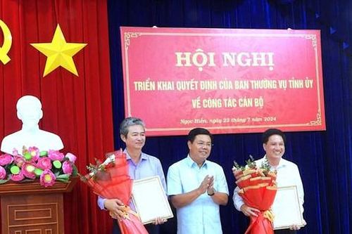 Phó ban Tuyên giáo Cà Mau giữ chức bí thư huyện vùng đất mũi