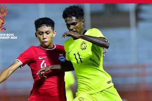 U19 Malaysia thắng đậm Singapore, U19 Việt Nam bị loại