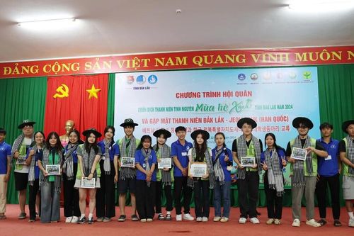 Đắk Lắk: Hội quân Chiến dịch Thanh niên tình nguyện Mùa hè Xanh