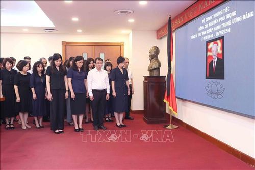 TTXVN tưởng niệm Tổng Bí thư Nguyễn Phú Trọng