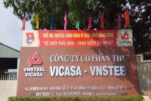 Thép VICASA - VNSTEEL công bố lợi nhuận tiếp tục giảm mạnh