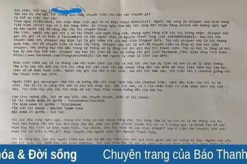 Cảnh báo chiêu lừa đảo từ shipper