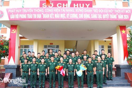 Đại tá Dương Hữu Tùng giữ chức Chính ủy Lữ đoàn 96
