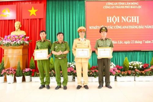 Công an TP Bảo Lộc làm tốt công tác giữ vững an ninh trật tự trên địa bàn