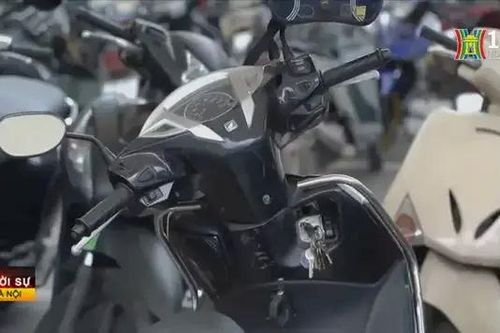 Tội phạm trộm cắp xe máy gia tăng tại Hà Nội