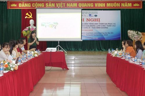 45 giáo viên được tập huấn nâng cao năng lực phục vụ Hội nghị Quốc tế lần thứ 8 Mạng lưới Công viên địa chất toàn cầu UNESCO khu vực Châu Á - Thái Bình Dương