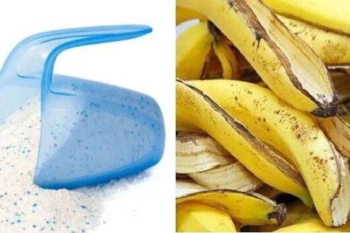 Vỏ chuối trộn với bột giặt có tác dụng gì?