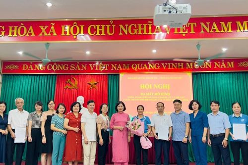 Thanh Trì ra mắt mô hình tổ dân phố an toàn cho phụ nữ, trẻ em