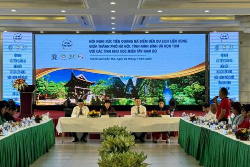 Đẩy mạnh liên kết phát triển du lịch giữa Hà Nội, Ninh Bình, Kon Tum và Tây Nam Bộ