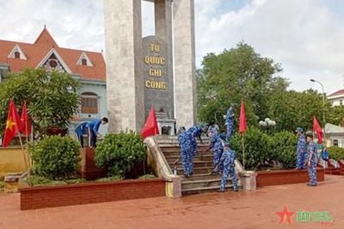 Tuổi trẻ Hải đoàn 11 Cảnh sát biển tổ chức nhiều hoạt động tình nguyện ý nghĩa