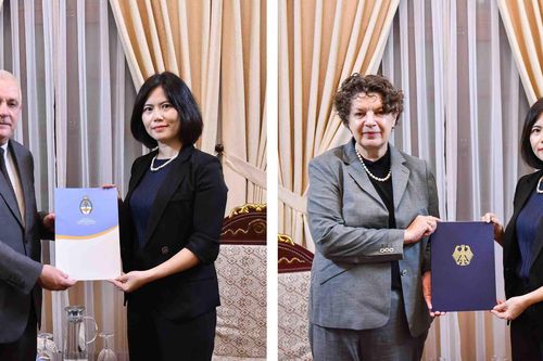 Tiếp nhận bản sao Thư ủy nhiệm bổ nhiệm Đại sứ Argentina và Đại sứ Đức tại Việt Nam