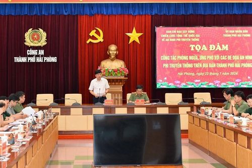 Hải Phòng: Nâng cao hiệu quả phòng ngừa, ứng phó với các đe dọa an ninh phi truyền thống