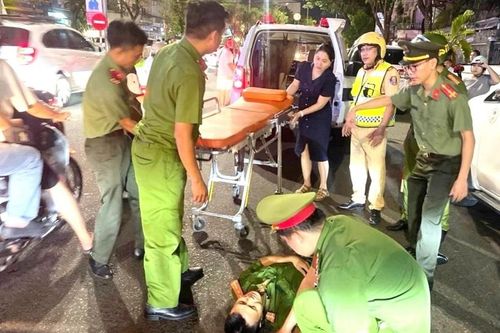 Tạm giam đối tượng tông xe máy vào Đại úy Công an