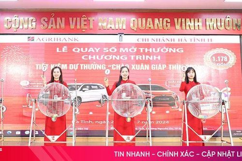 Agribank Chi nhánh Hà Tĩnh II xác định 2 chủ nhân trúng xe ô tô