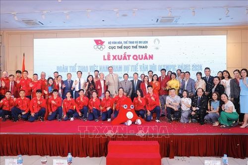 Olympic 2024: Các VĐV Việt Nam sẵn sàng thực hiện nhiệm vụ với quyết tâm cao
