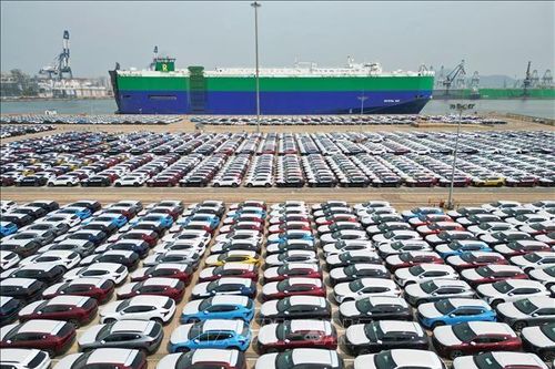 Xuất khẩu ô tô của Trung Quốc sang thị trường tiềm năng tăng mạnh
