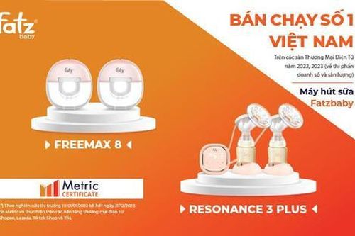 Hàng triệu mẹ bỉm chọn Fatzbaby là máy hút sữa số 1 sàn TMĐT