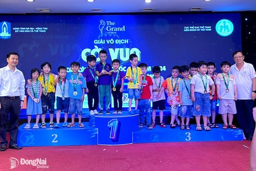 Đồng Nai giành 6 huy chương bạc Giải vô địch các câu lạc bộ cờ vua quốc gia 2024