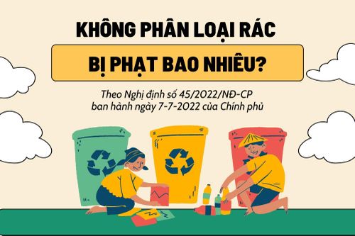 Từ 1-1-2025, không phân loại rác, bị phạt bao nhiêu?