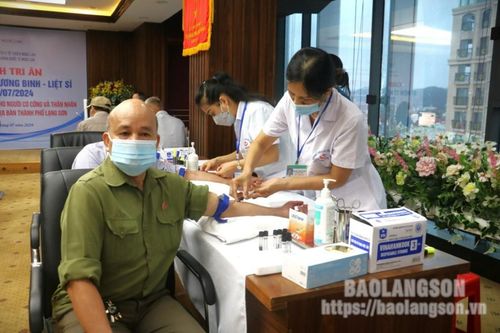 Trên 420 người có công, thân nhân người có công được khám, kiểm tra sức khỏe miễn phí