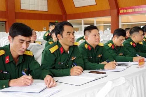 Bộ CHQS tỉnh sơ kết 6 tháng đầu năm công tác Đảng, công tác chính trị