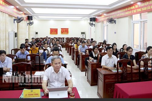 Tập huấn hướng dẫn nghiệp vụ khảo sát thu thập thông tin thu nhập bình quân đầu người/năm