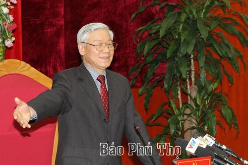 Lời huấn thị về công tác xây dựng Đảng của Tổng Bí thư Nguyễn Phú Trọng trong những lần về thăm, làm việc tại Phú Thọ