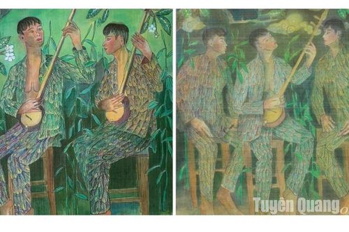 Tuyên Quang có 5 tác phẩm được trưng bày tại triển lãm mỹ thuật