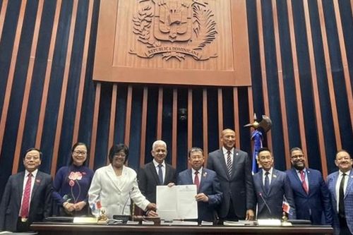 Đoàn Ủy ban Đối ngoại thăm, làm việc tại Cộng hòa Dominicana