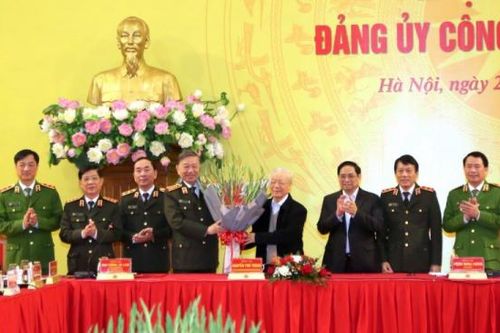 Niềm tin và tình cảm sâu sắc của Tổng Bí thư Nguyễn Phú Trọng đối với lực lượng CAND