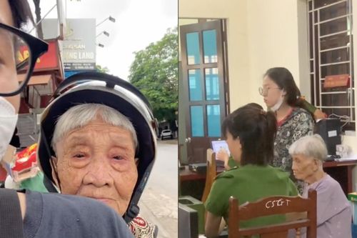 Clip cháu trai đưa bà 99 tuổi đi làm căn cước công dân khiến dân mạng bùi ngùi