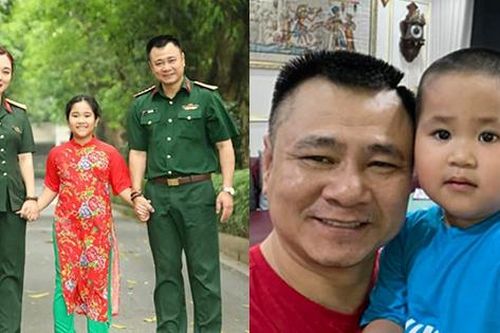 Hôn nhân đời thực bên vợ trẻ đẹp của nam NSND chèo mang quân hàm Đại tá