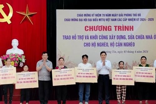 Những ngôi nhà 'Đại đoàn kết' ấm lòng người dân huyện Thường Tín