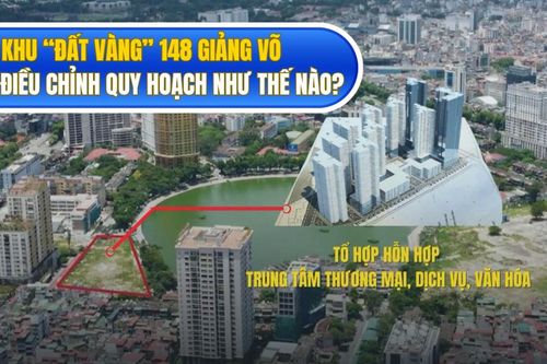 Hà Nội: Điều chỉnh quy hoạch chi tiết khu 'đất vàng' 148 Giảng Võ
